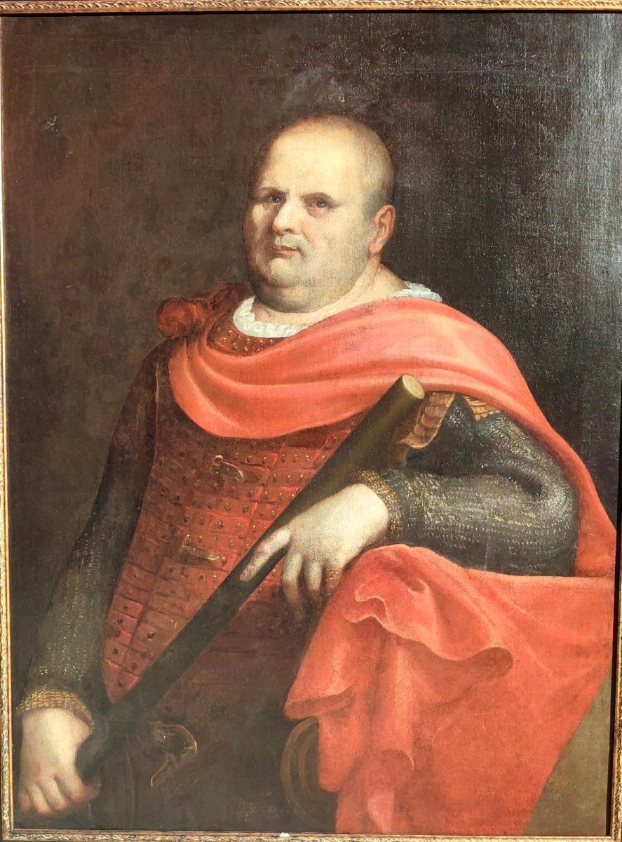 Dal Tiziano distrutto - Vespasiano. Opera attribuibile a Bernardino Campi - 1580 circa-photo-2