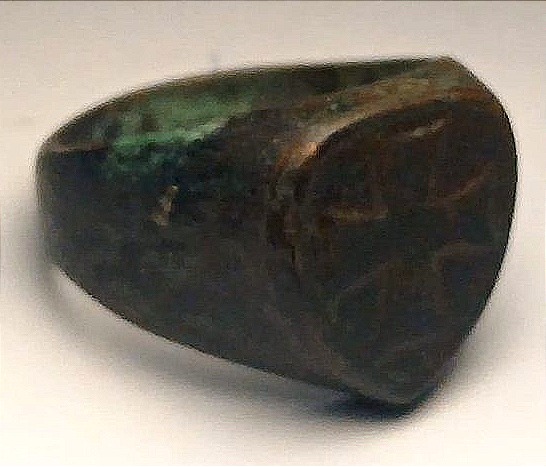 Anello Templare in argento con lo scudo crociato ( Beauseant) emblema Templare per eccellenza.-photo-4