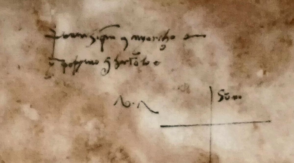 I Bozzetti originali dell'affresco del Guidoriccio da Fogliano (firmati e datati)-photo-2