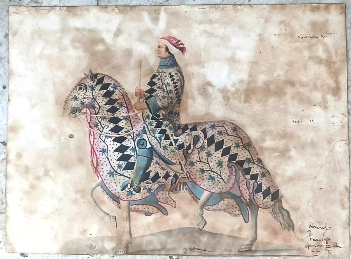I Bozzetti originali dell'affresco del Guidoriccio da Fogliano (firmati e datati)