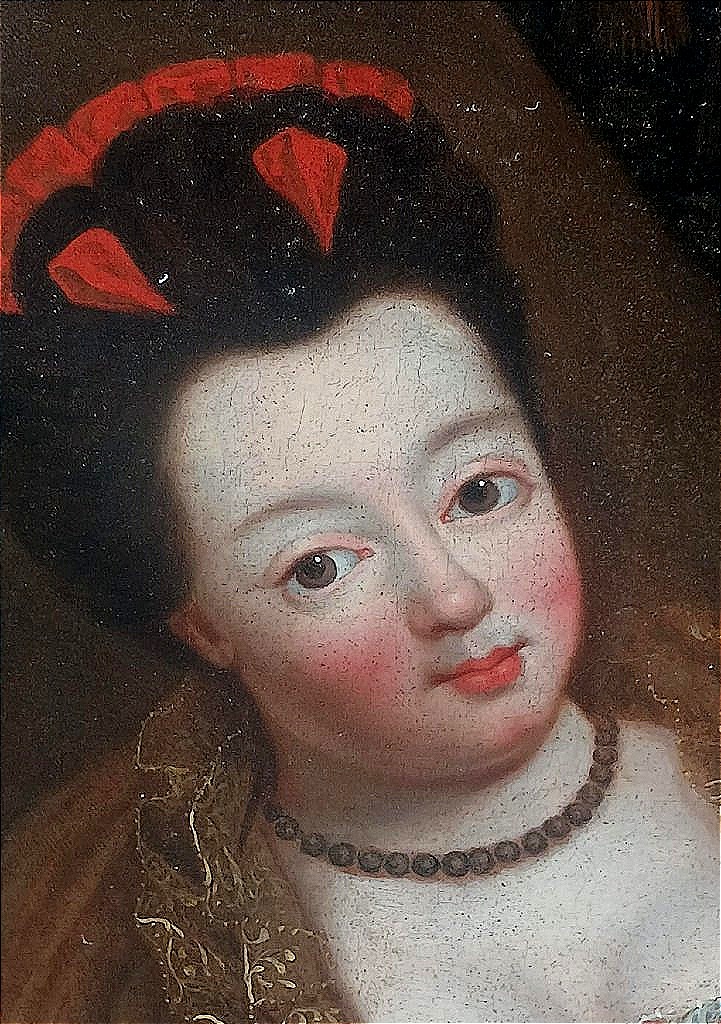 Attribué à Pietro Longhi. La Noble Femme Vaniteuse. Huile sur toile, 82 x 65 cm, Venise, XVIII -photo-2
