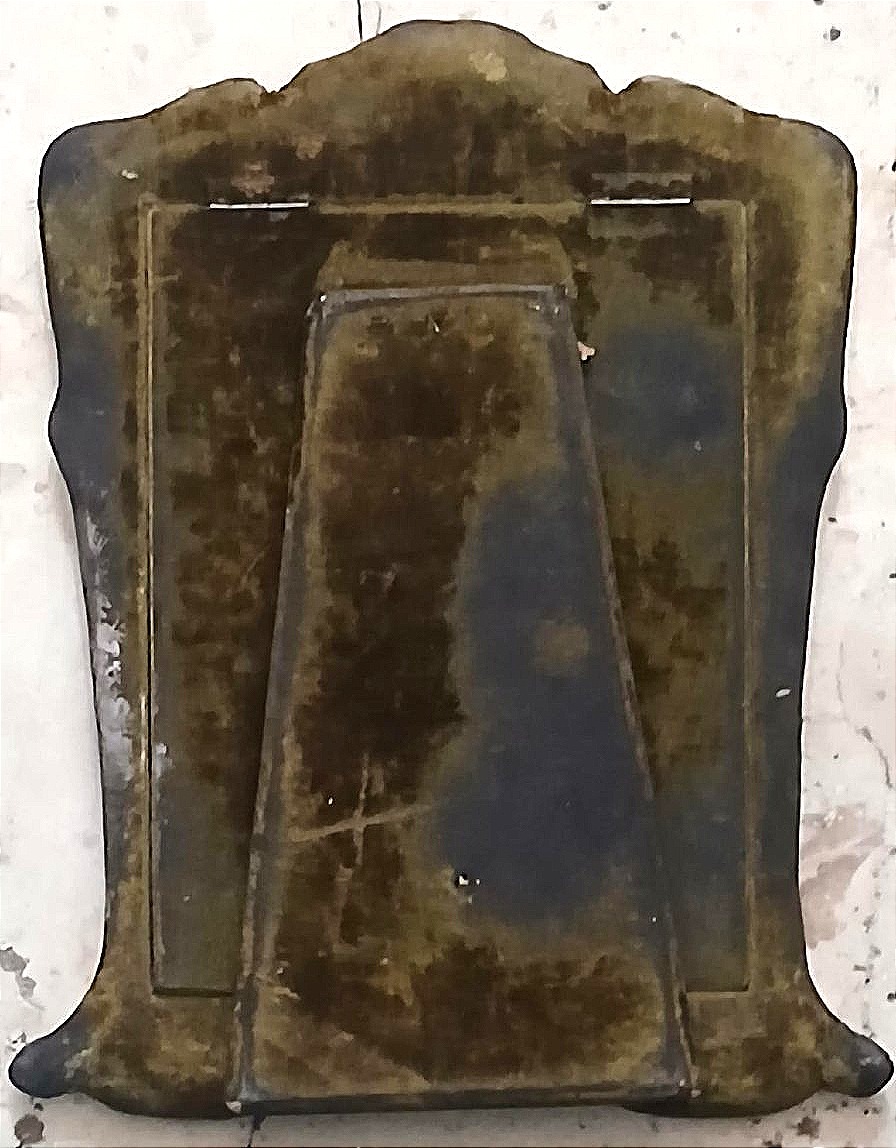  Cornice Liberty in argento sterling 'Londra 1898' Argentiere FM e S. 8  (Cm. 30 x 24,5)-photo-3