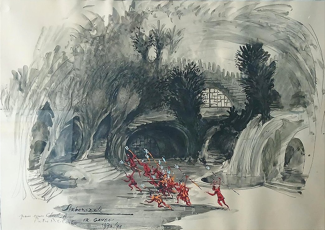 Francois Ganeau 'la danza dei diavoletti' dall'opera con balletto di Scheherazade-photo-2