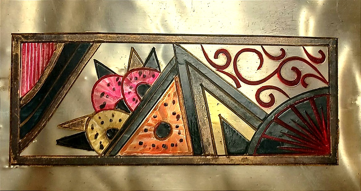 Porta sigarette 'futurista' in bachelite madreperla anni 30', attribuibile a  Gerardo Dottori-photo-1