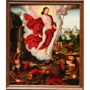 Il Maestro del Sacro Sangue - 'Ascensione di Cristo'- Dipinto trafugato