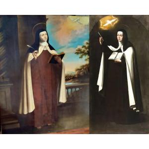  Francisco Zurbaran. Santa Teresa d'Avila. L'opera databile tra il 1630-50 