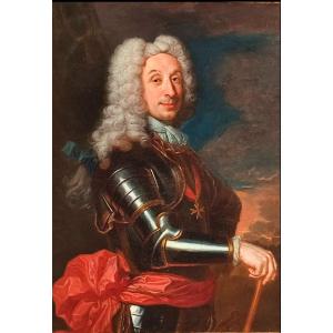 Comandante Johann Matthias Von Der Schulenburg, dell'Ordine di Malta, opera di F.Solimena