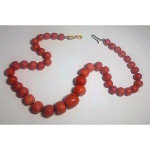 Collana Impero in corallo di Sciacca