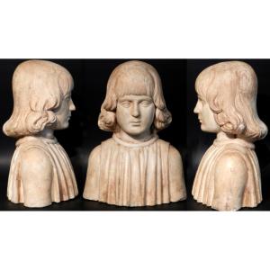 Alfonso d'Aragona Duca di Bisceglie- Opera espertizzata di Francesco Laurana (1488 circa)