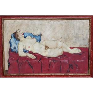 Wally Neuzil La scena di un delitto : 'La morte di un grande Amore'  (cm.70x100)