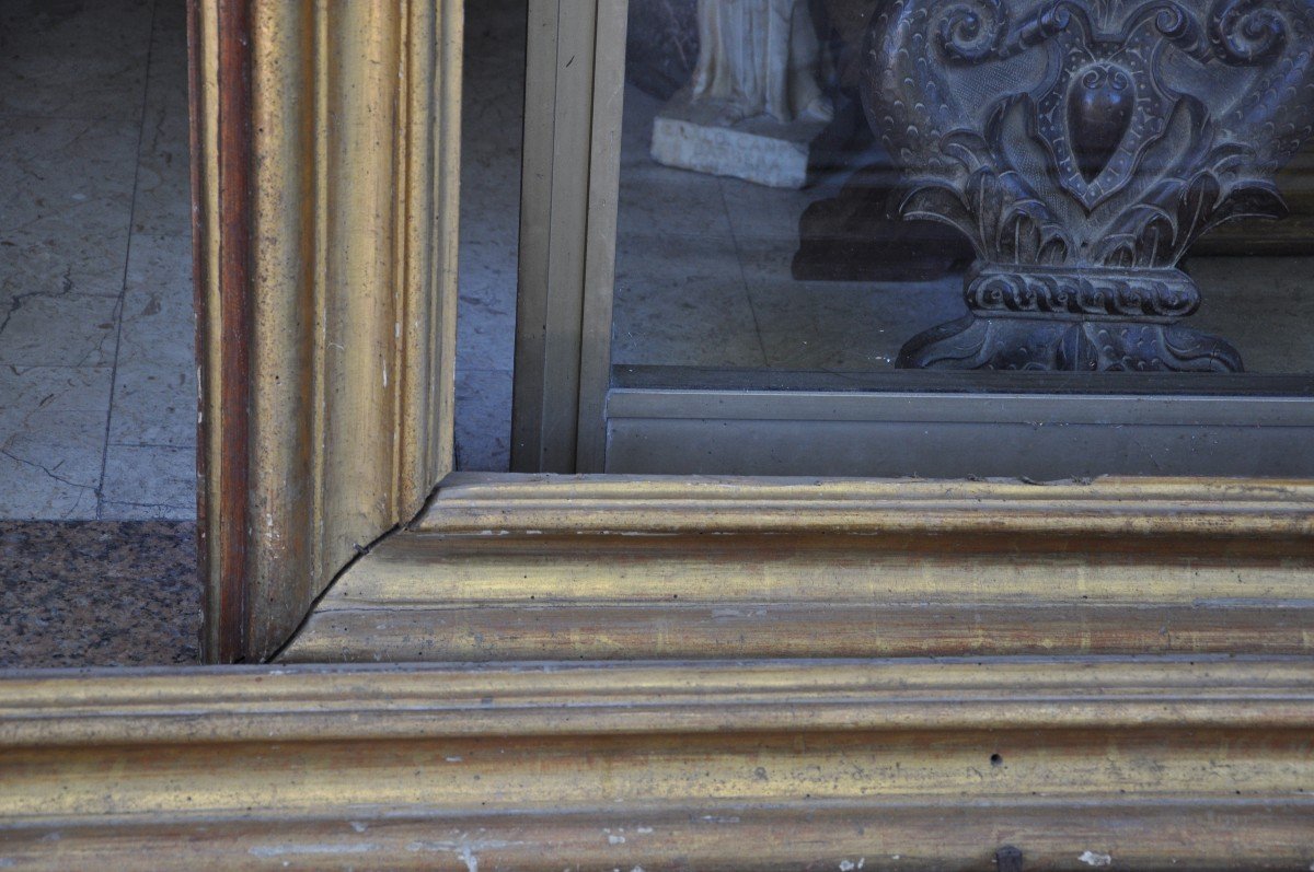 Interessante e rara coppia di cornici Salvator Rosa Sec. XVII-photo-1