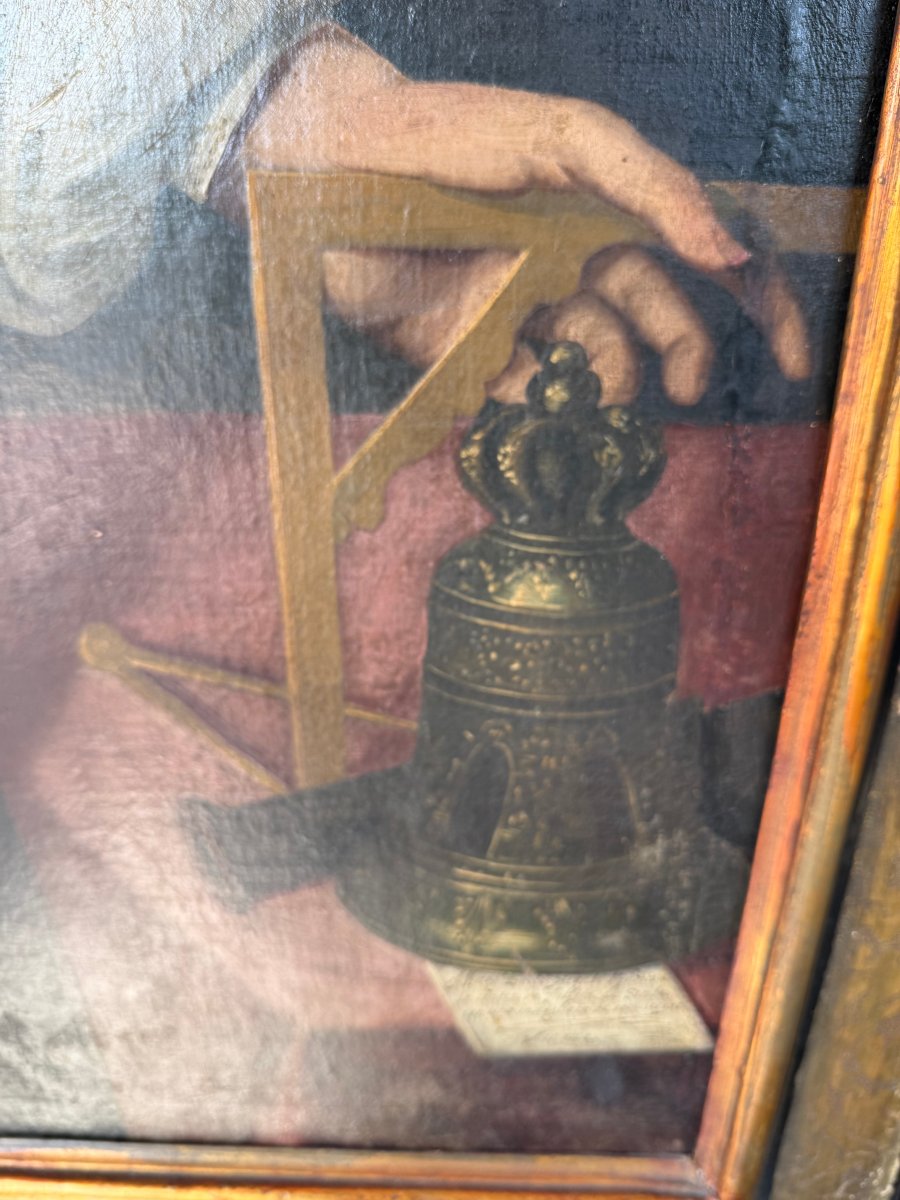 Carlo Ceresa (S.Giovanni Bianco,1609-Bergamo,1679), cerchia  "Ritratto di Bartolomeo Pesenti"-photo-4