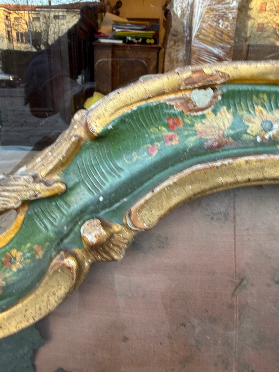 Elegante specchiera caminiera, Venezia sec. XVIII-photo-3