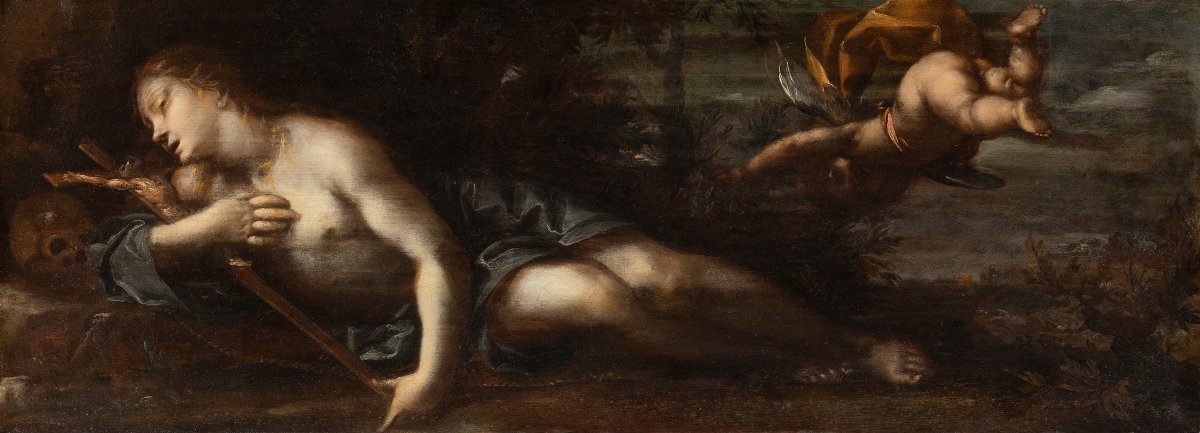 Giovanni Stefano Danedi detto il Montalto  (Treviglio,1612-Milano,1690)  “Maddalena penitente”