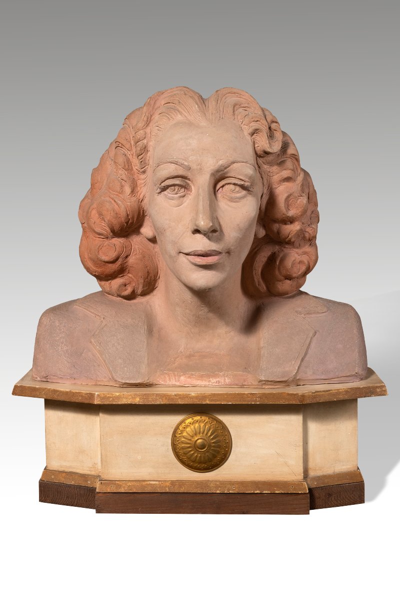 Renato Brozzi (Traversetolo,1885-1963)  Ritratto femminile,1947