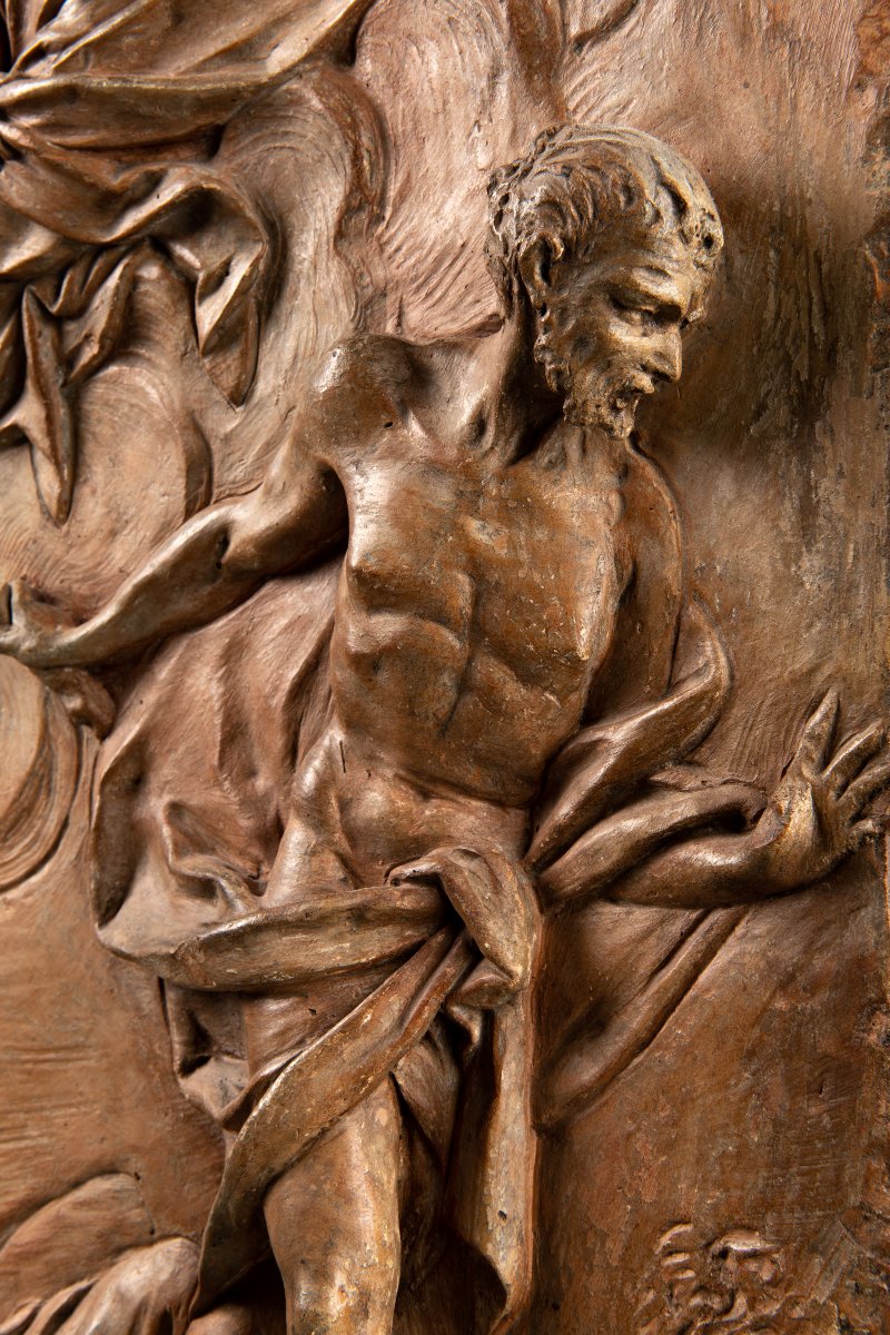 Gaetano Pignoni (Bologna,1733-1814)  "La condanna di Caino"-photo-2