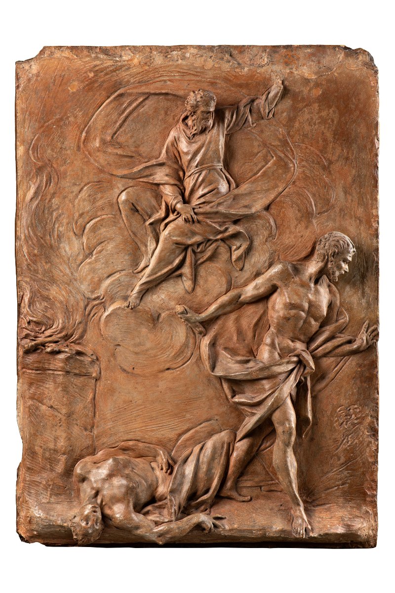 Gaetano Pignoni (Bologna,1733-1814)  "La condanna di Caino"