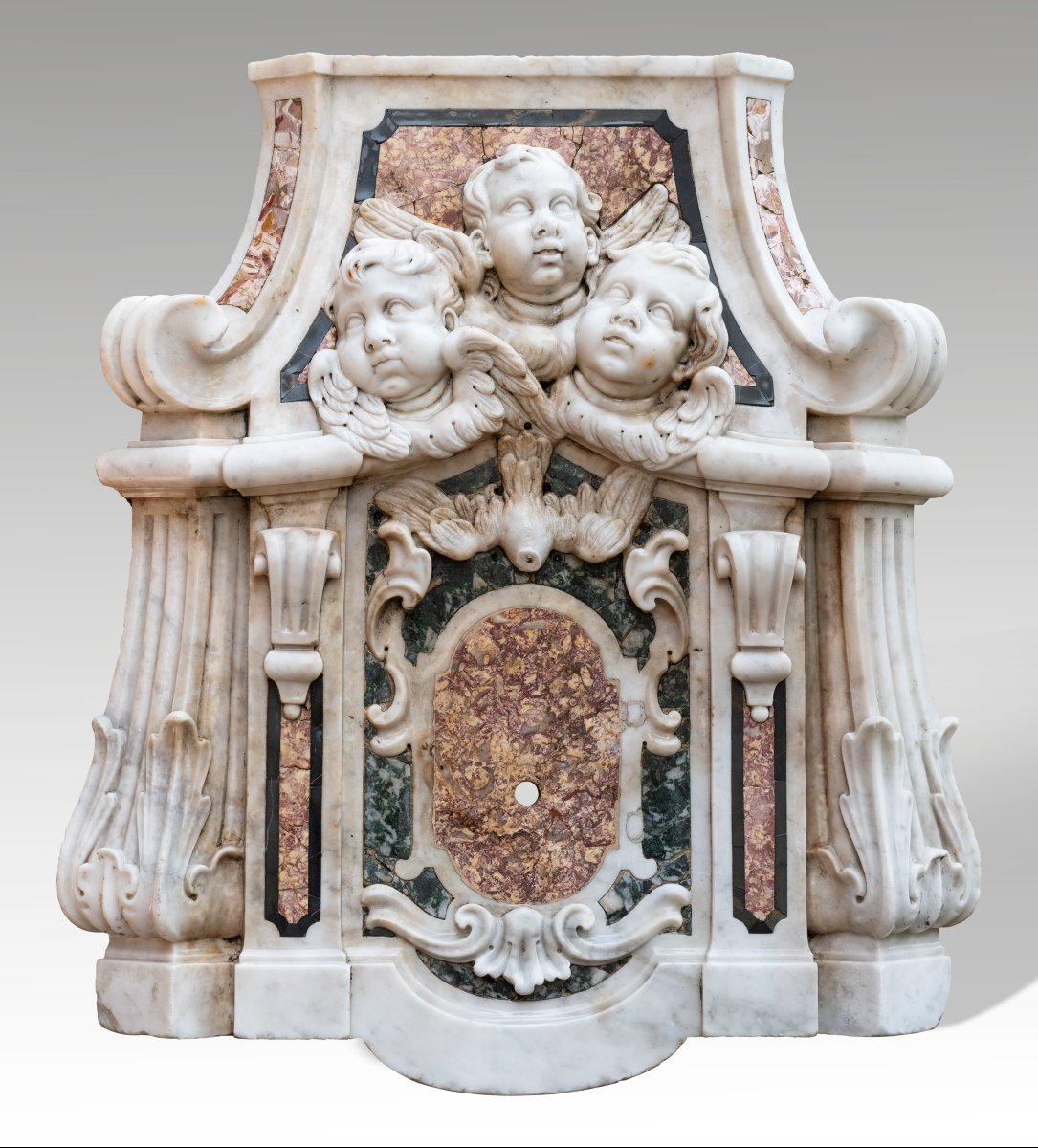 Scultore italiano sec. XVII- XVIII Elemento decorativo