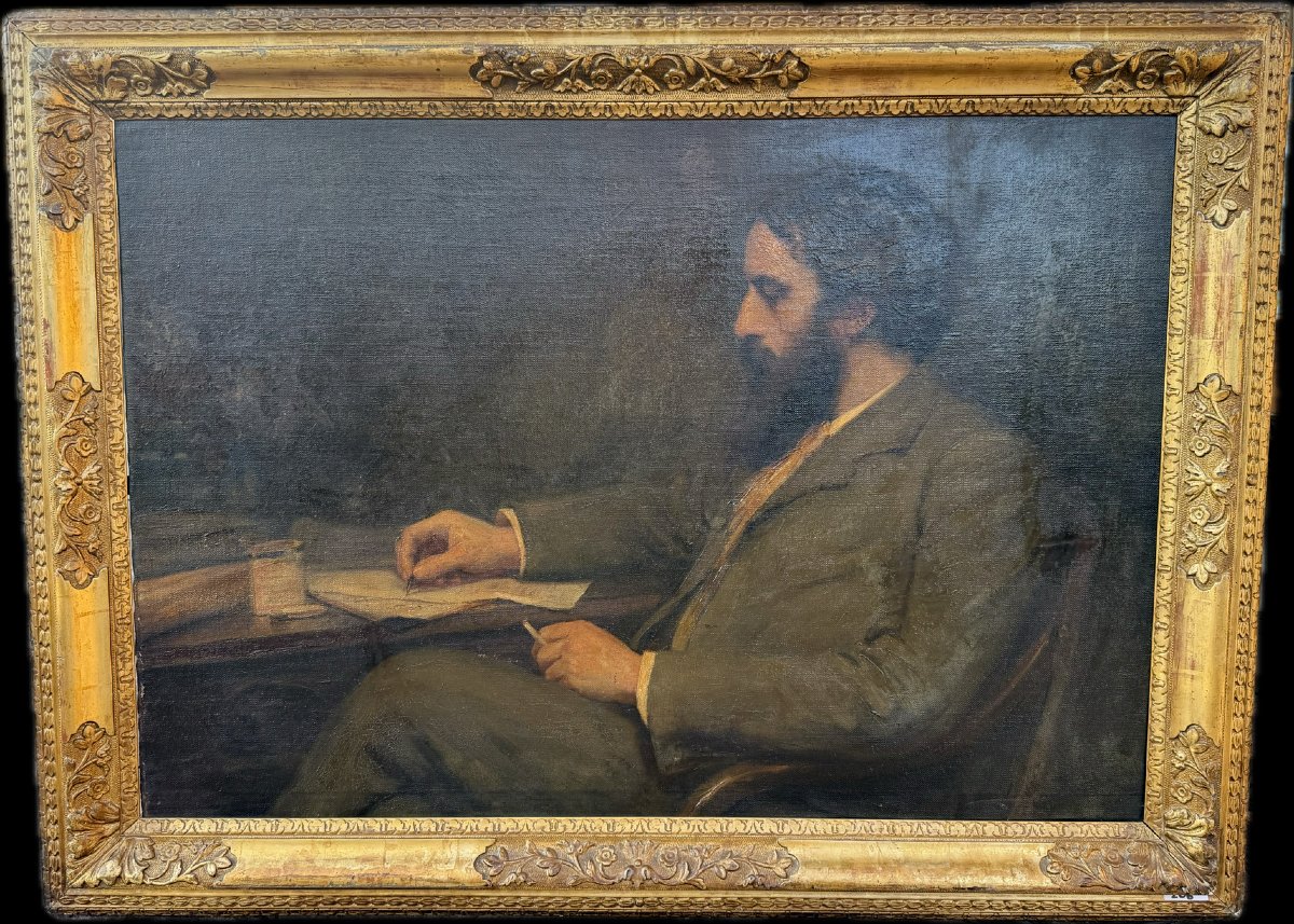 Frank Markham Skipworth (Caistor, 1854 – Londra, 1929)   Ritratto di Alfred Lys Baldry