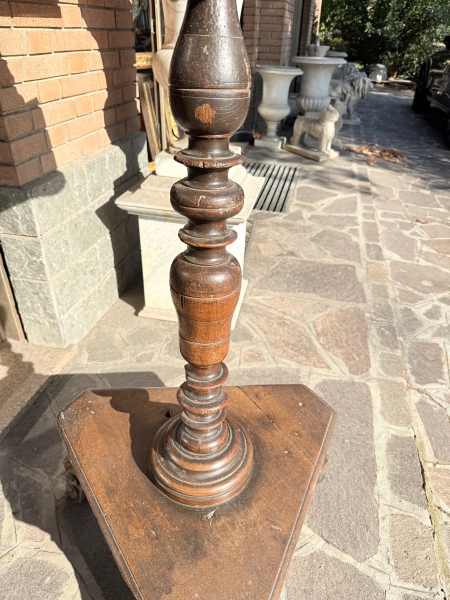 Leggio in legno scolpito sec. XVII-photo-3