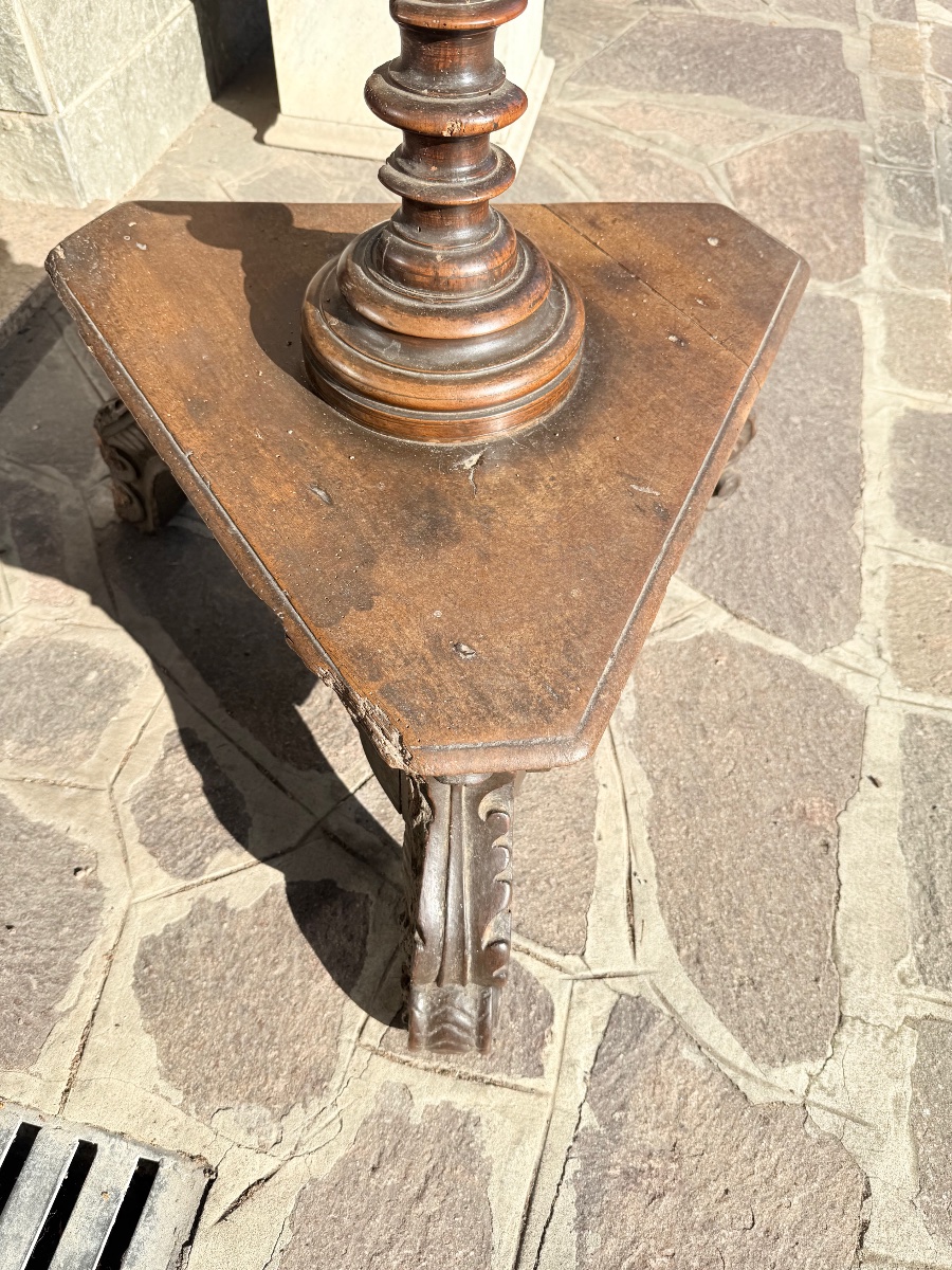 Leggio in legno scolpito sec. XVII-photo-7