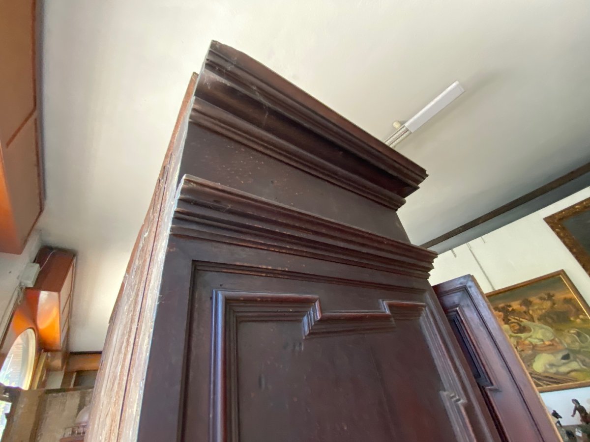 Credenza a due corpi, Reggio Emilia sec. XVII-photo-3