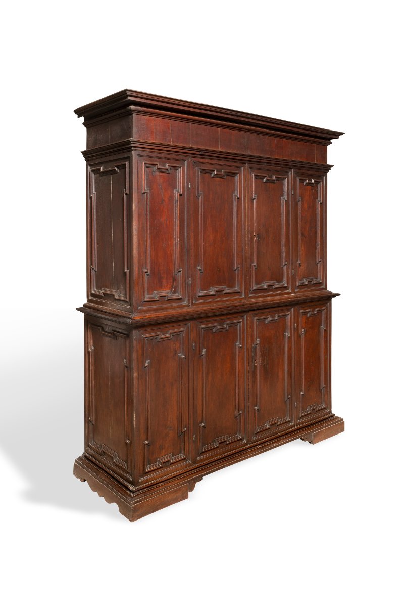 Credenza a due corpi, Reggio Emilia sec. XVII-photo-6