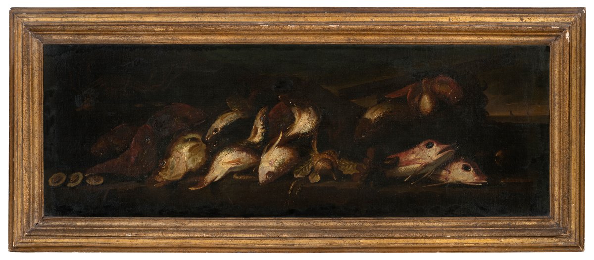 Elena Recco (Napoli, 1654- Madrid,1715)  Coppia di nature morte -photo-3