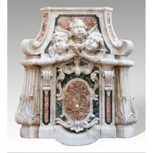 Scultore italiano sec. XVII- XVIII Elemento decorativo