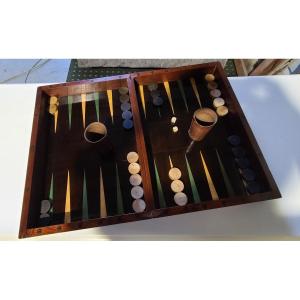 Cuban Mahogany Backgammon