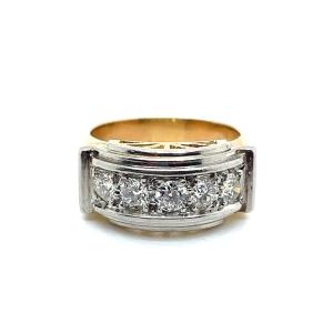 Diamond Garter Ring