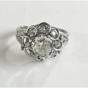 Platinum Diamond Ring