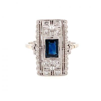 Rectangular Ring Circa 1910