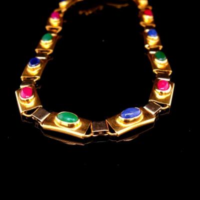 Tutti Frutti Yellow And White Gold Bracelet