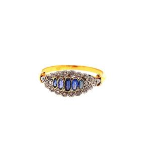 Sapphires Garter Ring