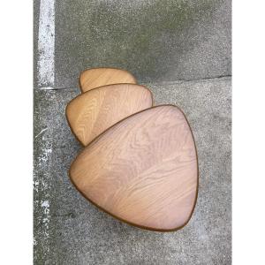 Set Of 3 Free-form Nesting Tables  