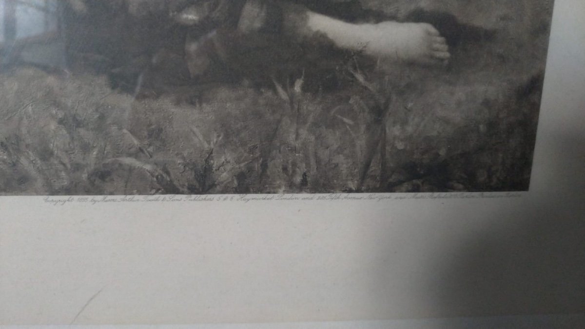 Henrietta Rae - Psiche- publ. New York- acquatinta 1895-photo-1