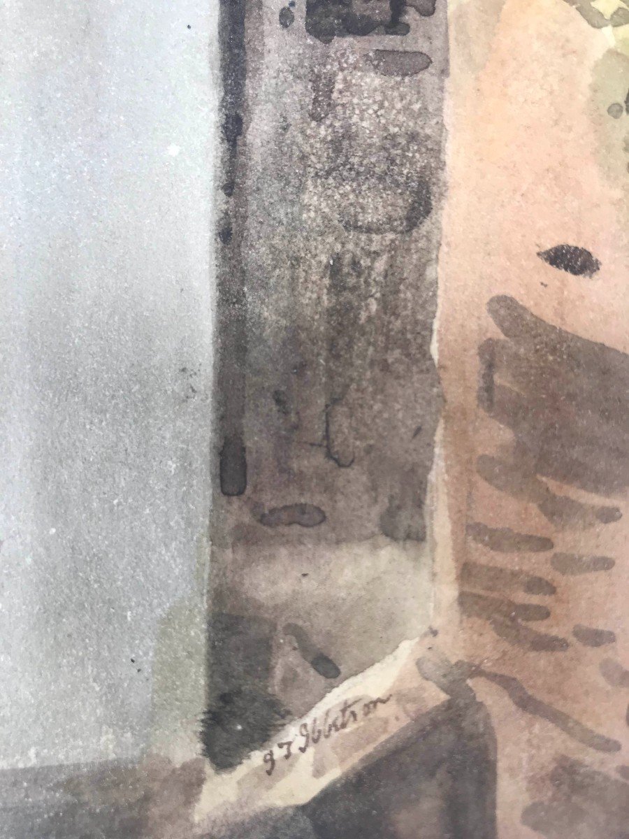 IBBETSON, John Thomas - Veduta di Napoli - Chiesa della Concezione a Chiatamone - Inghilterra-photo-1