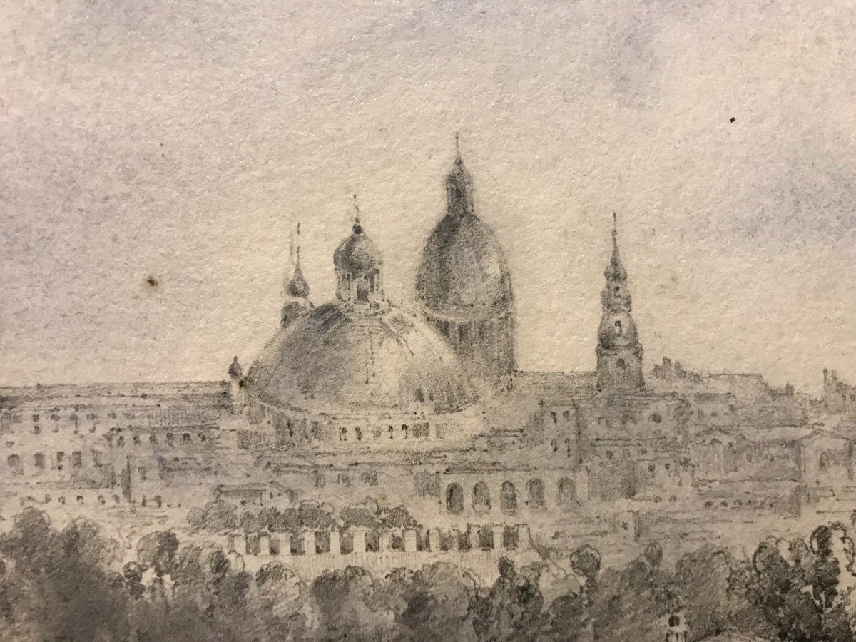 Léon De Bussierre - Veduta di Mosca  co Cremlino- Russia - Francia 1833-photo-3