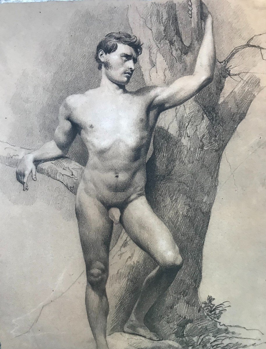 Nudo maschile accademico- Accademia nudo uomo - Italia Francia-photo-2