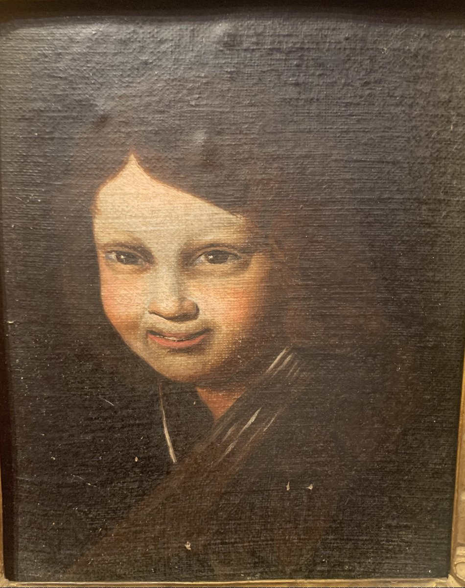 Giovanni Antonio Galli  dit Spadarino (attr.) Ritratto di bambino- Italia - XVII secolo-photo-2