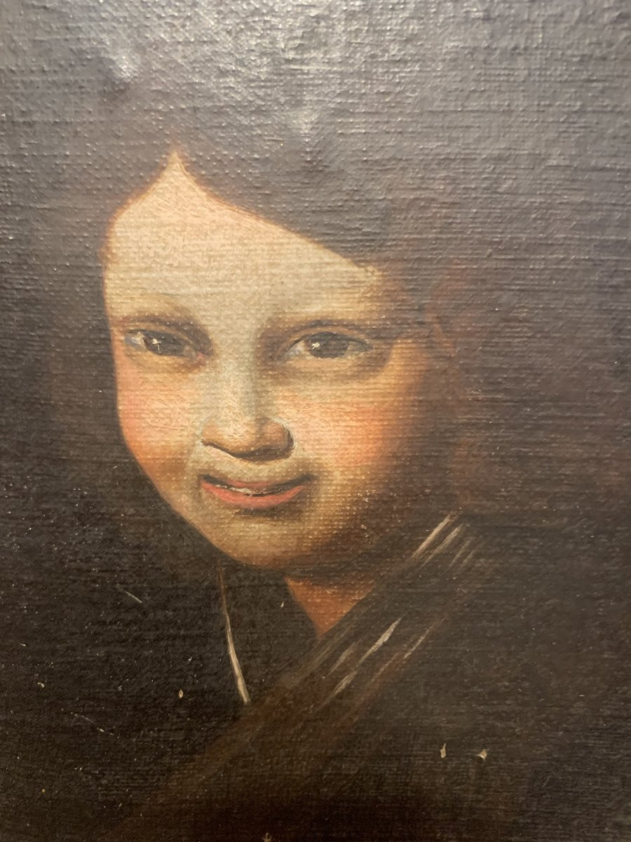 Giovanni Antonio Galli  dit Spadarino (attr.) Ritratto di bambino- Italia - XVII secolo-photo-4