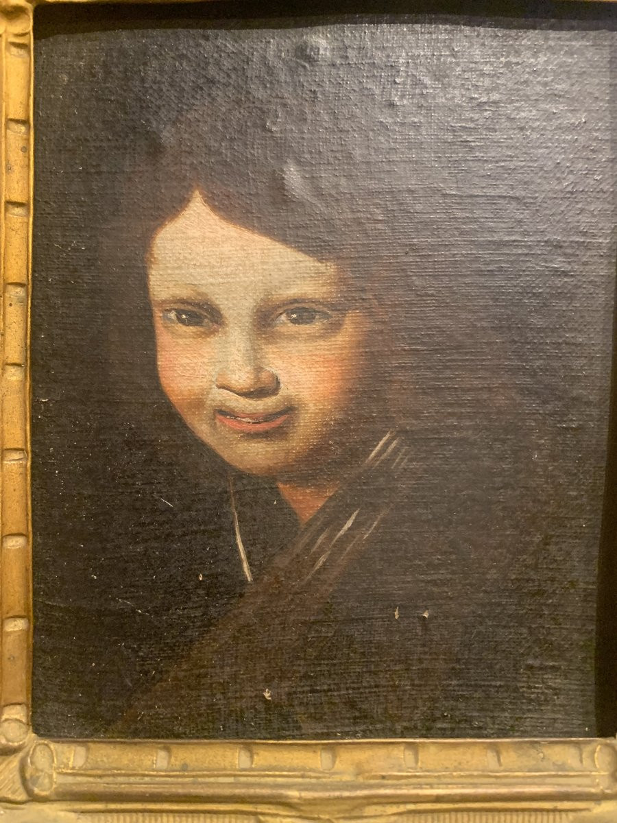 Giovanni Antonio Galli  dit Spadarino (attr.) Ritratto di bambino- Italia - XVII secolo-photo-1