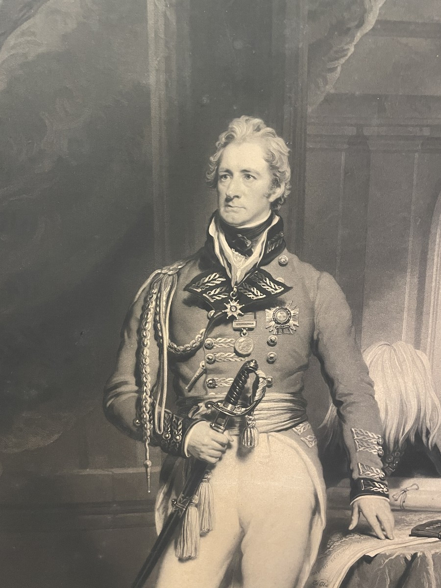 S.Cousin  -Sir Martin Archer Shee - Ritratto del Generale inglese Sir Thomas Munro, Inghilterra-photo-3