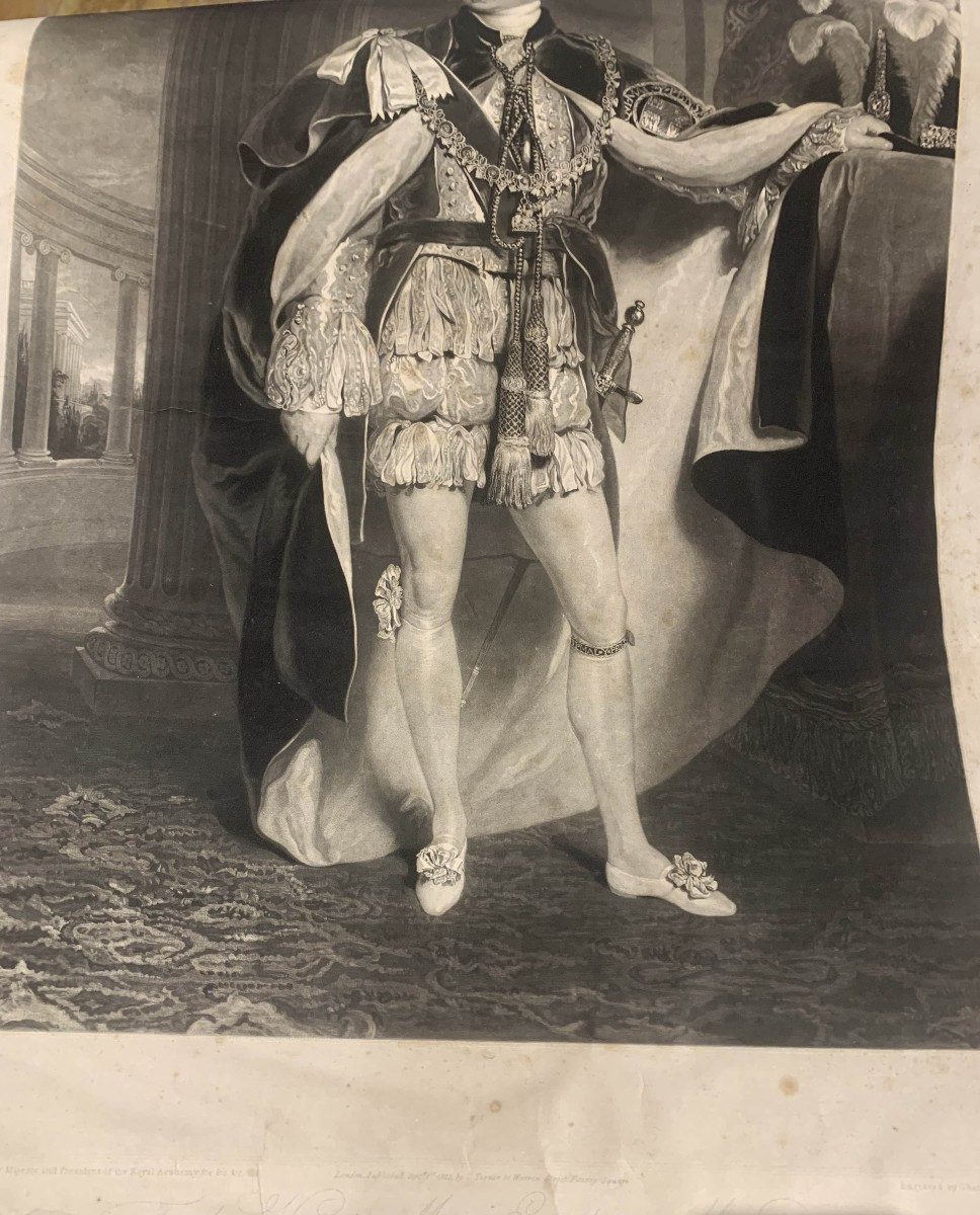 C.Turner Marchese di Londonderry - 1823 Eccellentissima Maestà Inglese - Inghilterra Londra-photo-2