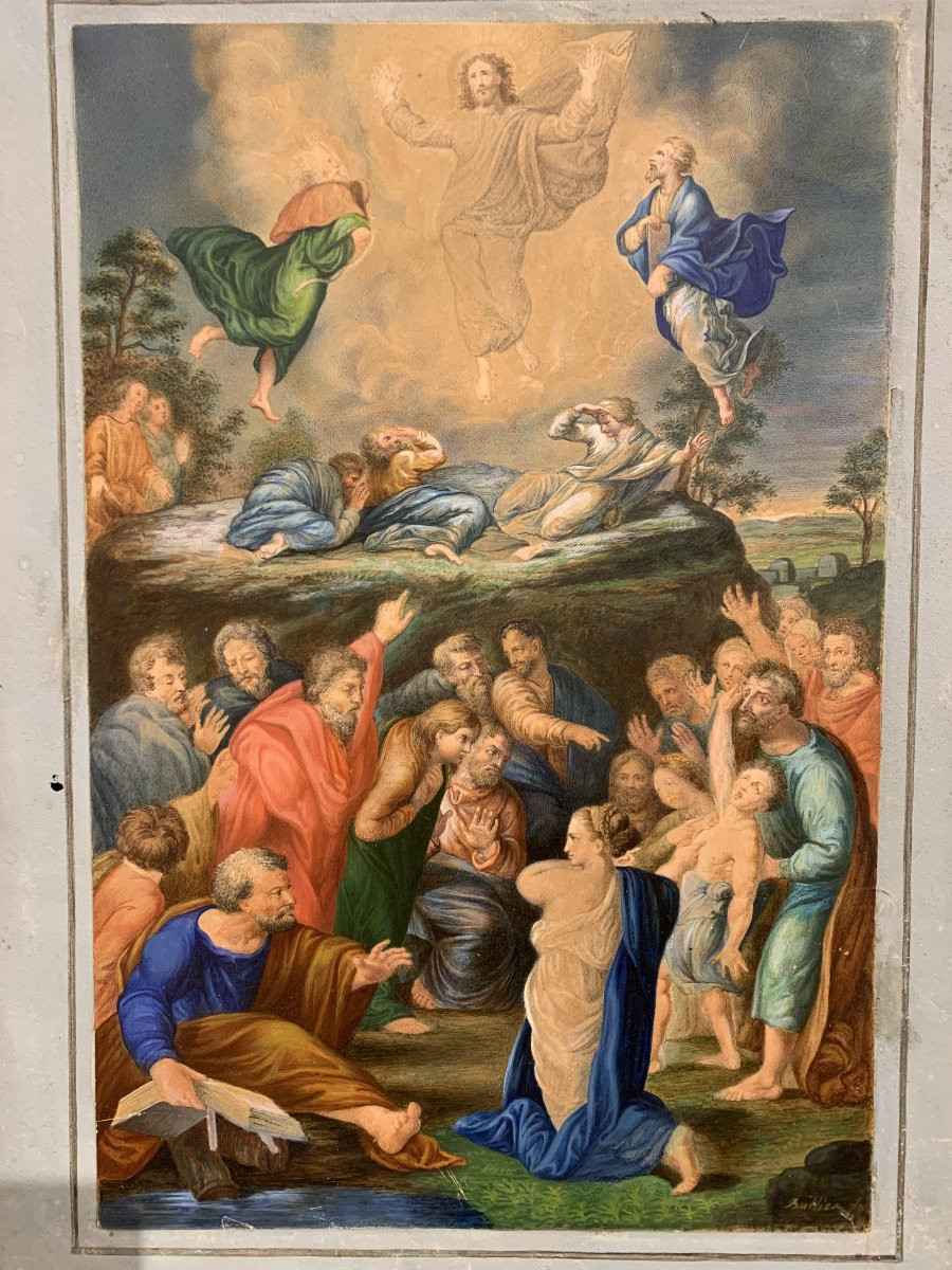 Bullier - Trasfigurazione di Cristo - Raffaello - Roma Francia Grand Tour Roma -photo-3