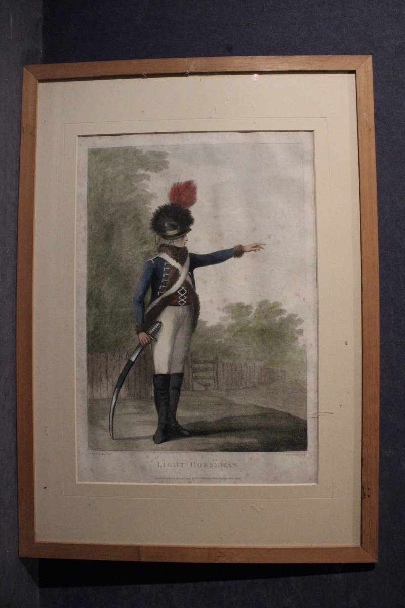 François David Soiron, dopo Henry William Bunbury-Inghilterra - 6 Ritratti di militari inglesi -photo-3