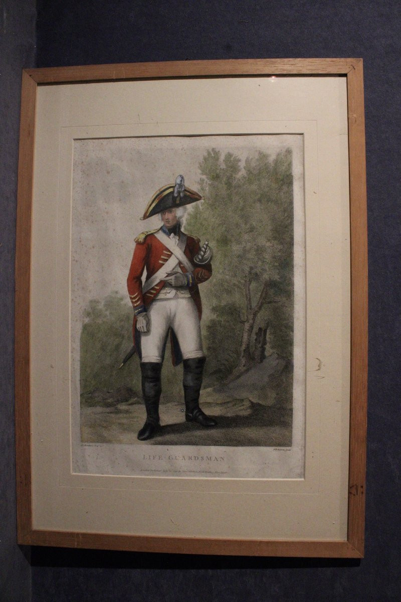 François David Soiron, dopo Henry William Bunbury-Inghilterra - 6 Ritratti di militari inglesi -photo-4