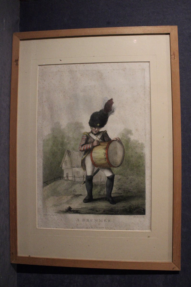 François David Soiron, dopo Henry William Bunbury-Inghilterra - 6 Ritratti di militari inglesi -photo-1