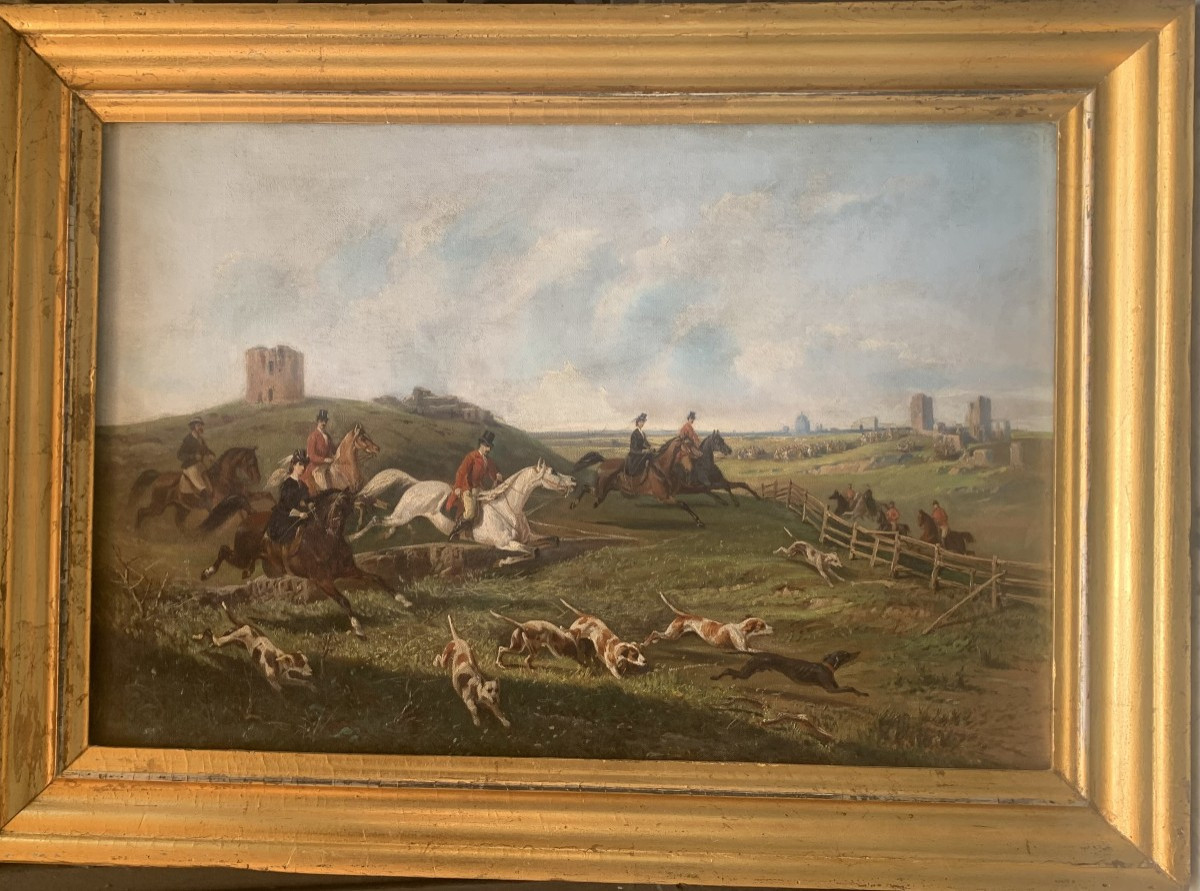 Enrico Tarenghi - Principessa Sissi a Roma- Caccia alla Volpe - Grand Tour Italia Austria 1881-photo-2